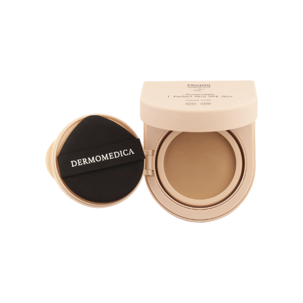 Sunscreen Perfect Skin SPF 50+ Dermomedica 9,3 g – kompakt SPF 50+ wyrównujący koloryt skóry