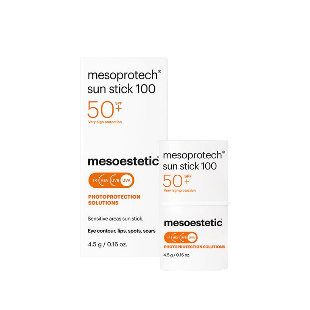 Mesoprotech sun protective stick 100+ Mesoestetic 4,5 g – sztyft ochronny do miejsc wrażliwych 100+