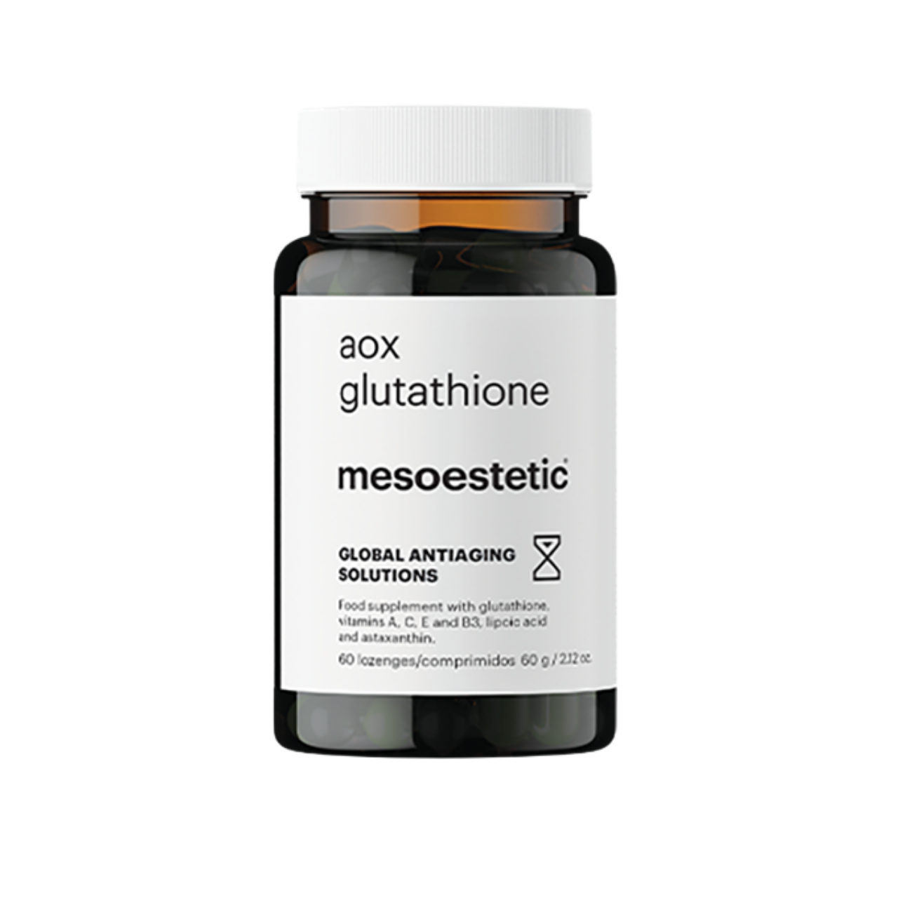 AOX glutathione Mesoestetic 60 szt. – suplement antyoksydacyjny z glutationem