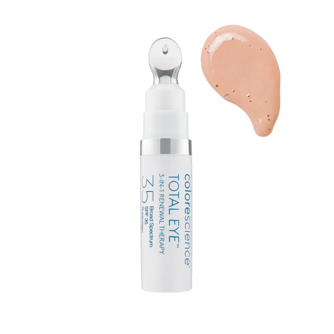 Colorescience Total Eye® 3-in-1 SPF 35 - korektor pod oczy z filtrem i pielęgnacją 7 ml