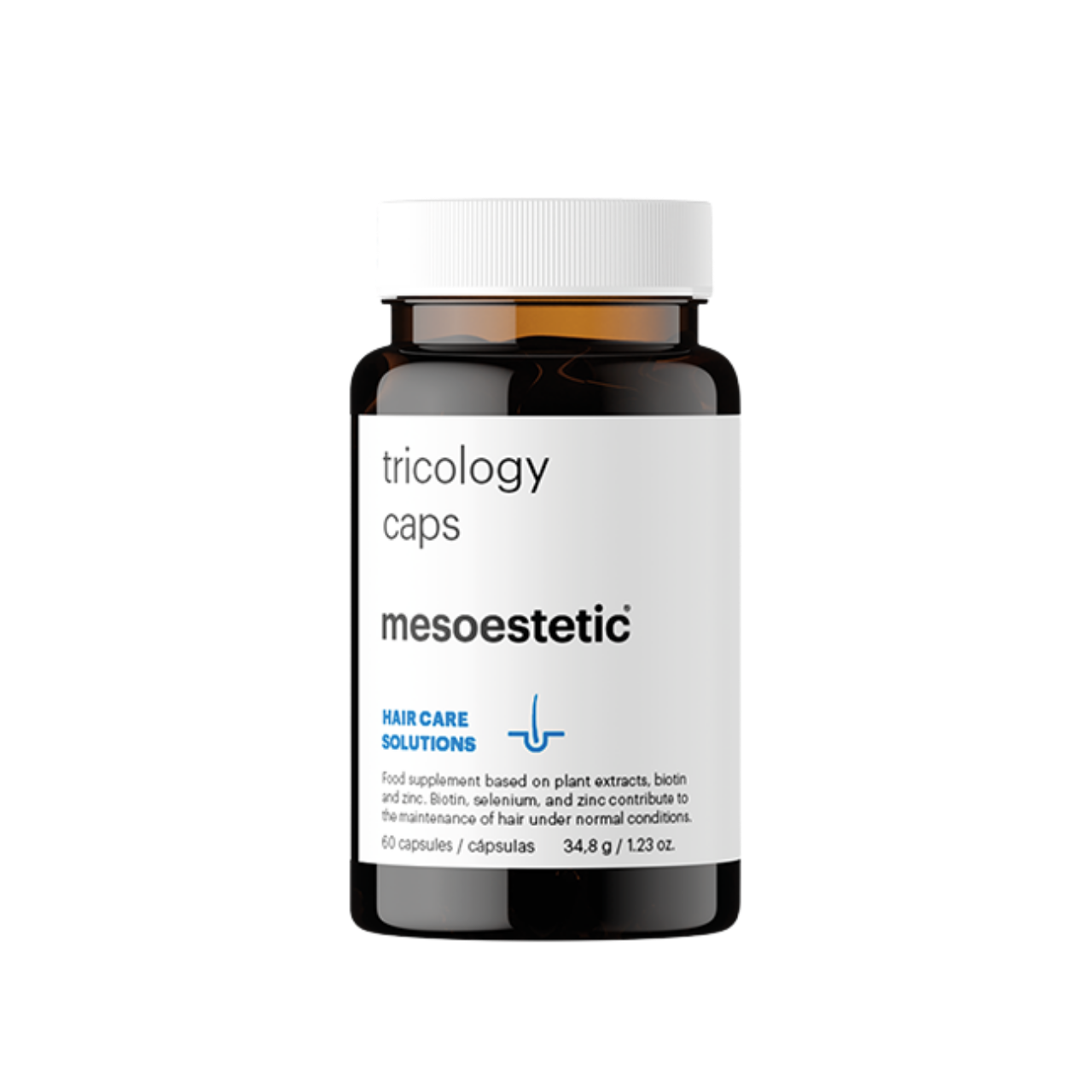 Tricology hair loss Mesoestetic 60 kaps. – suplement na kondycję włosów
