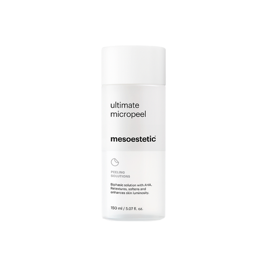 Ultimate micropeel Mesoestetic 150 ml – wygładzający peeling kwasowo-enzymatyczny