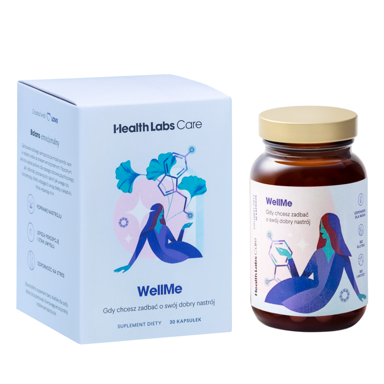 WellMe Health Labs Care - suplement diety 30 kapsułek