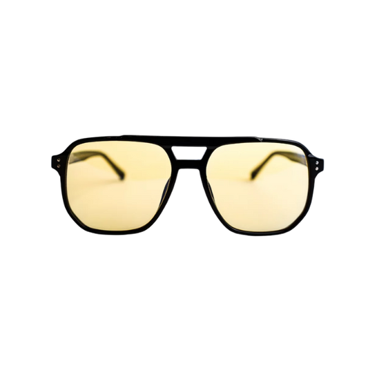 Yellow Trendy Dermomedica – Okulary z żółtymi soczewkami wspierające rytm okołodobowy, regulację hormonalną i procesy slow-aging