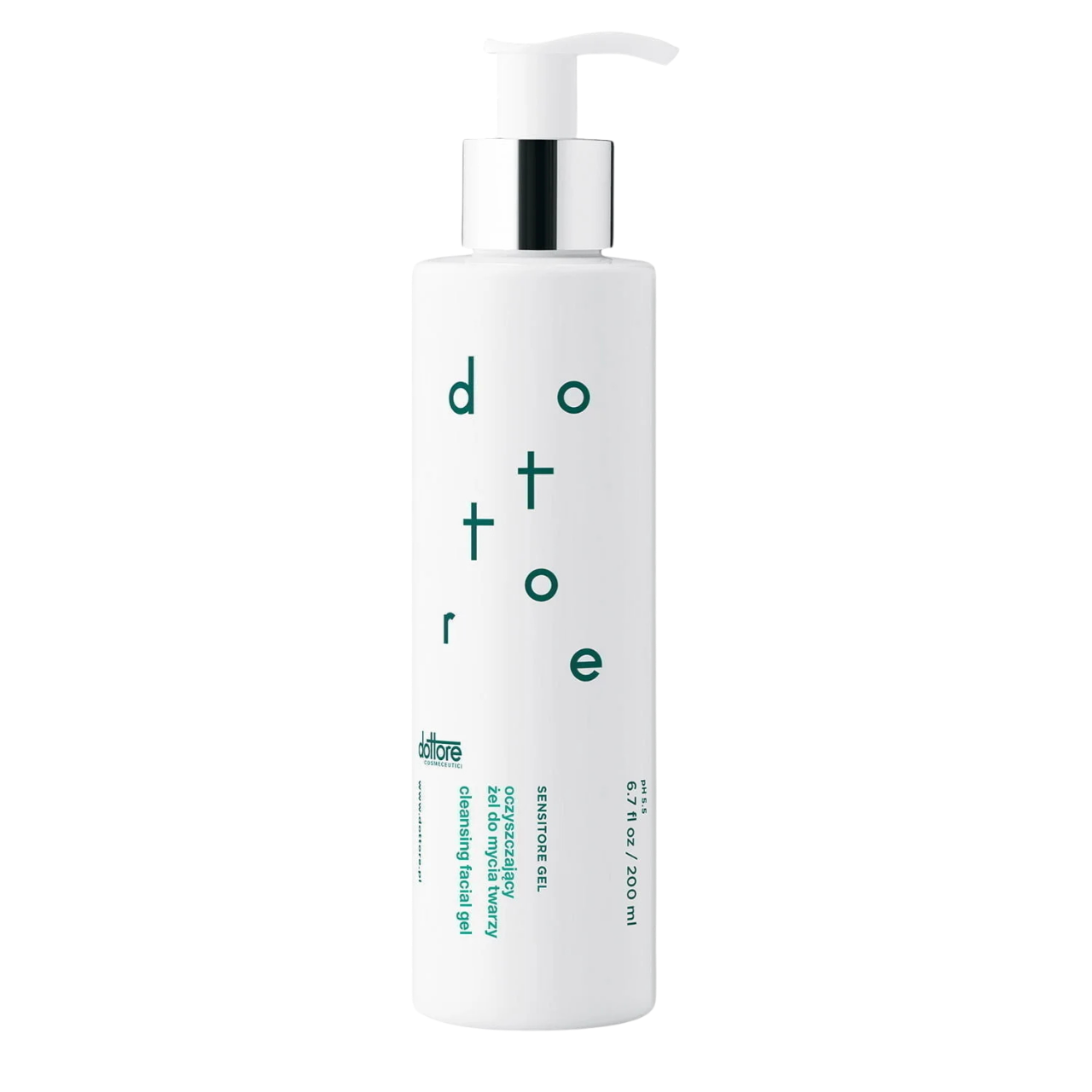 Sensitore gel Dottore 200 ml – oczyszczający żel do mycia twarzy