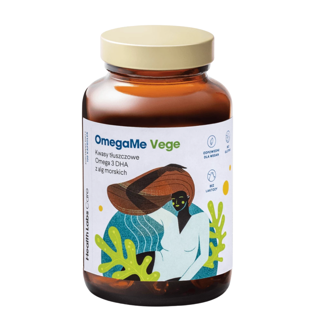 OmegaMe Vege Health Labs Care - suplement diety 60 kapsułek