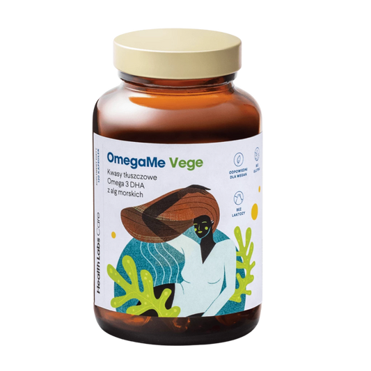 OmegaMe Vege Health Labs Care - suplement diety 60 kapsułek